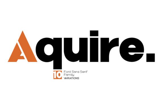Aquire: The Modern Sans Serif Typeface for Scroll-Stopping Marketing