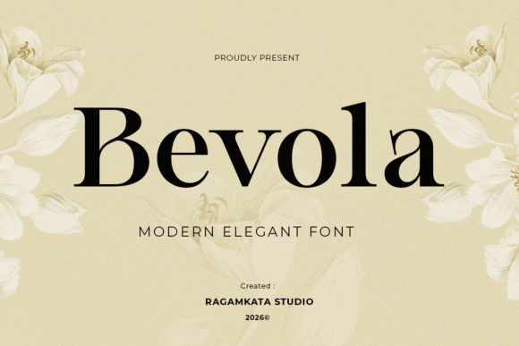Bevola: The Serif Typeface That Elevates Editorial Design