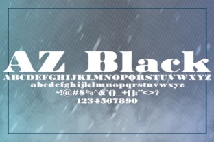 Discover AZ Black: The Bold Serif for Editorial Excellence