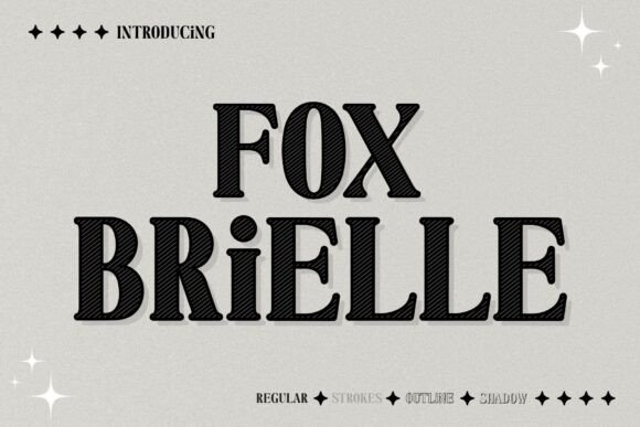 Fox Brielle: The Perfect Serif Font for Handmade Brands