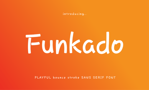 Funkado: A Modern Sans Serif Typeface for Vibrant Editorial Design