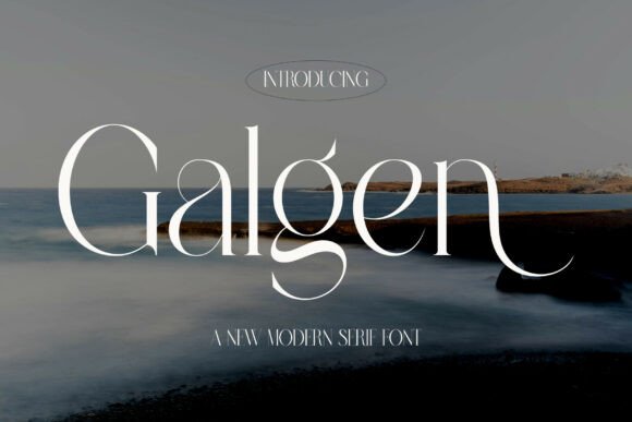 Galgen: The Elegant Serif Font for Polished Brand Identity