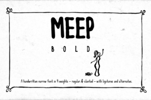 Meep Bold: The Sans Serif Typeface That Elevates Campaign Visuals