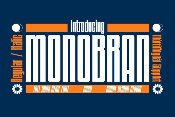 Monobran: The Modern Sans Serif Font for Bold Business Branding