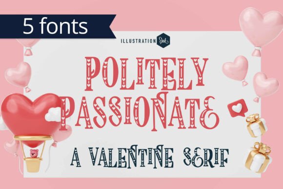 Politely Passionate: The Premium Serif Typeface for Campaign Design