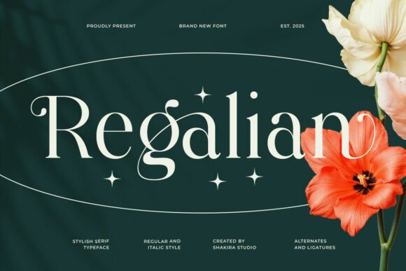Regalian: The Modern Serif Font Elevating Digital Brand Experiences