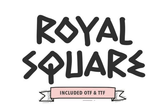 Royal Square: The Geometric Display Typeface for Modern Web Design