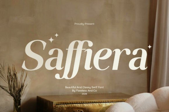 Saffiera: The Serif Font That Elevates Editorial Design