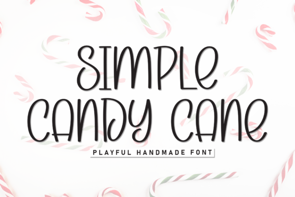 Simple Candy Cane: The Playful Display Typeface for Modern Editorial Design