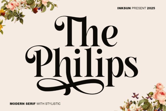 The Philips: A Modern Serif Typeface for Sophisticated Branding