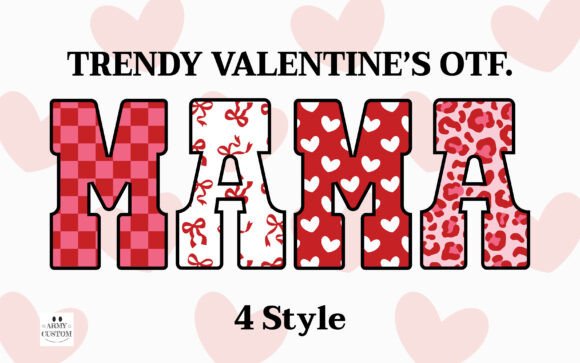 Why Trendy Valentine s is the Perfect Color Font for Editorial Design